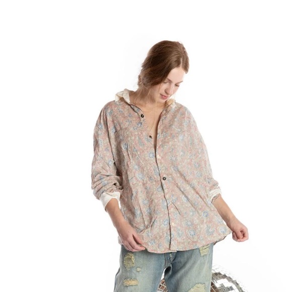 Magnolia Pearl Boyfriend Shirt - Picture 2 of 7